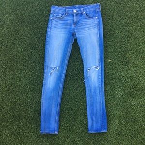 Rag & Bone Dre low-rise boyfriend skinny jeans 25